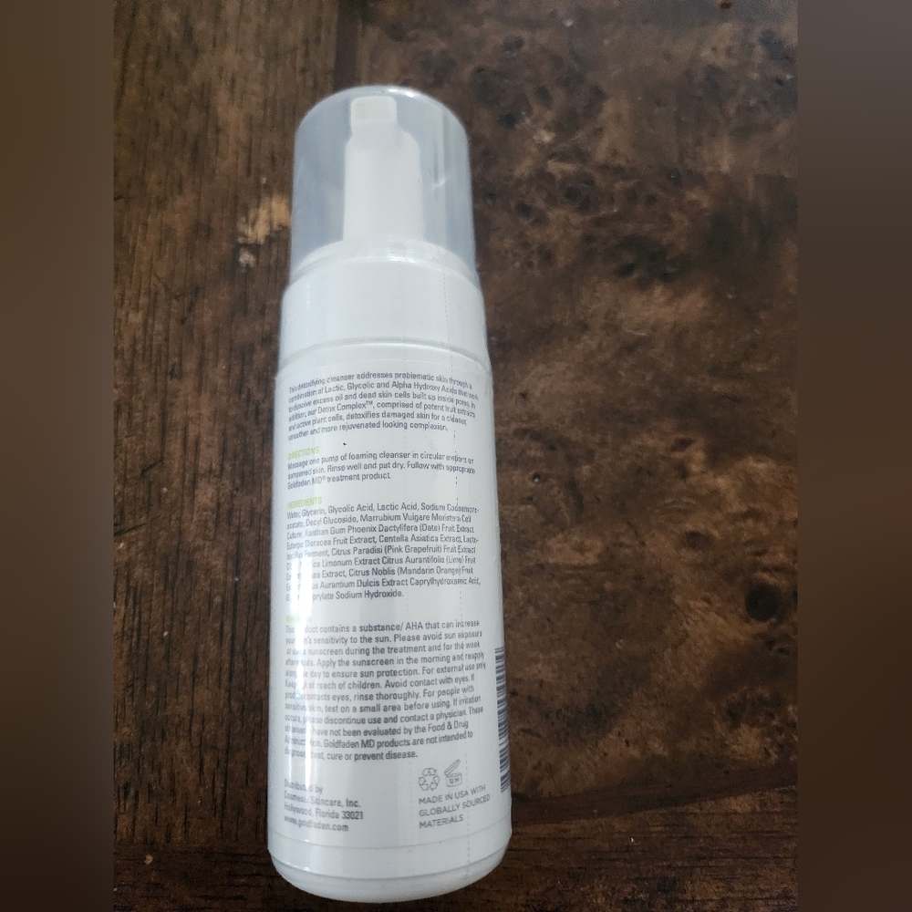 Goldfaden MD Detox Clarifying Facial Wash NEW - Picture 2 of 2
